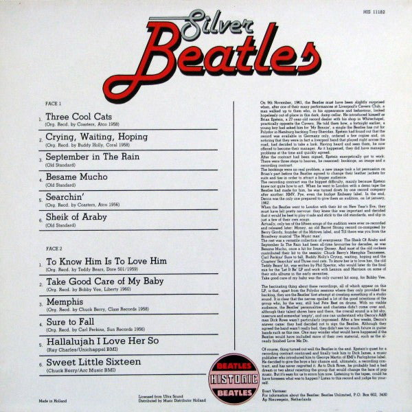 Master Release: The Decca Tapes by The Beatles