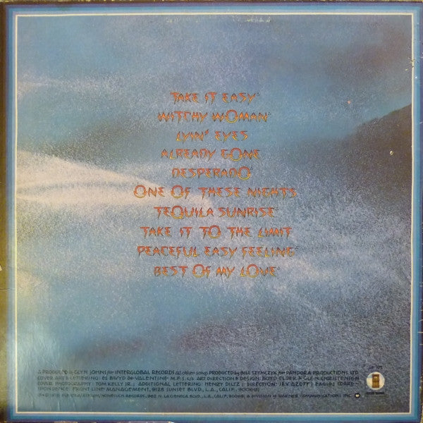 Release: Their Greatest Hits 1971-1975-Vinyl-US-None-6E-105-2425088