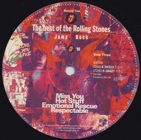 Jump Back (The Best Of The Rolling Stones '71 - '93)