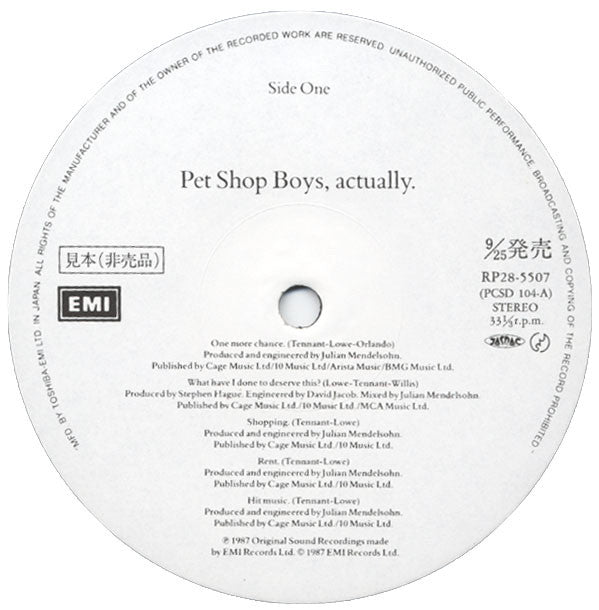 Actually = 哀しみの天使