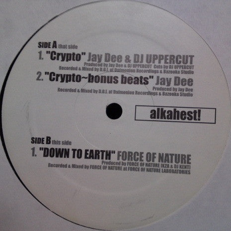 Master Release: Crypto / Down To Earth by Jaydee