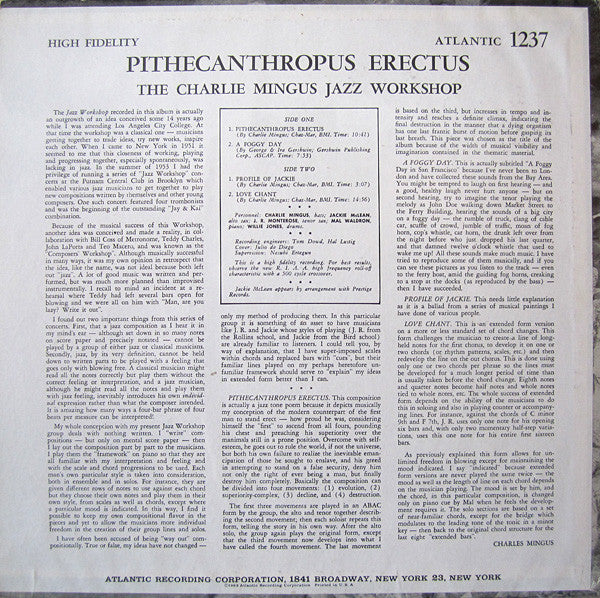 Pithecanthropus Erectus