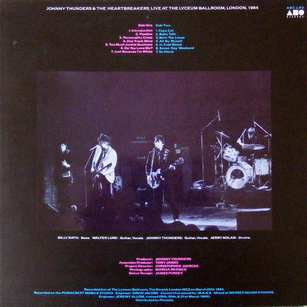 Release: Live At The Lyceum Ballroom 1984-Vinyl-UK-1984-ABC LP2-1694081
