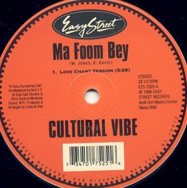 Release: Ma Foom Bey-Vinyl-US-None-EZS-7525-1510909