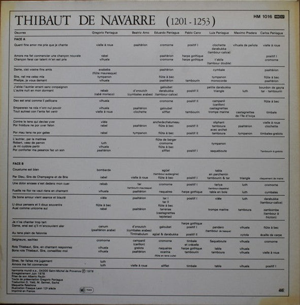 Thibaut De Navarre