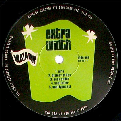 Extra Width