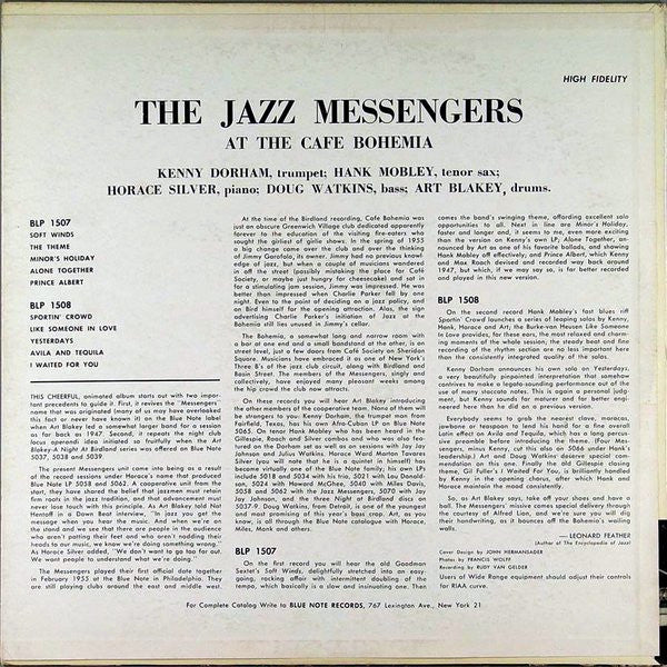 Release: At The Cafe Bohemia Volume 2-Vinyl-US-1956-BLP 1508-2392804