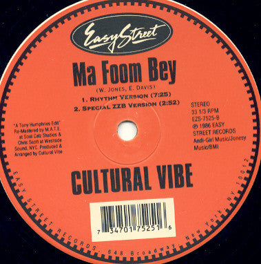 Release: Ma Foom Bey-Vinyl-US-None-EZS-7525-1510909