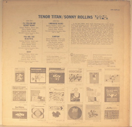 Release: Tenor Titan-Vinyl-US-1966-VSPS32-3440758
