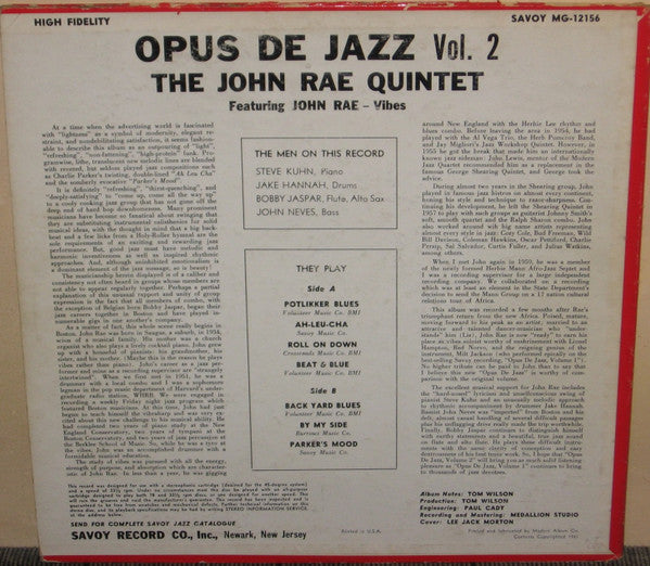 Opus De Jazz Vol.2
