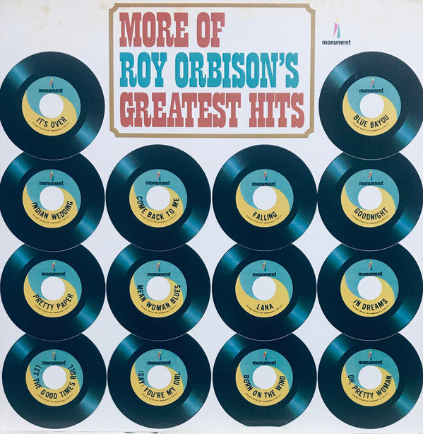 Master Release: More Of Roy Orbison's Greatest Hits by Roy Orbison
