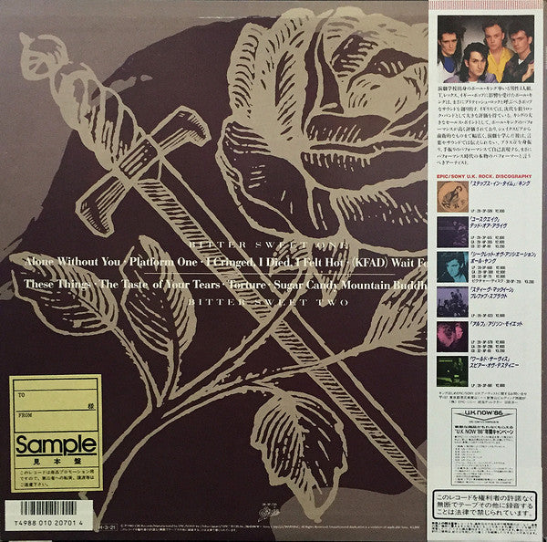 Release: Bitter Sweet-Vinyl-Japan-1986-28·3P-720-27583068