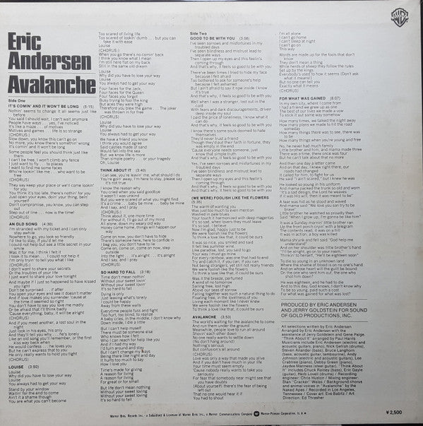 Master Release: Avalanche by Eric Andersen (2)