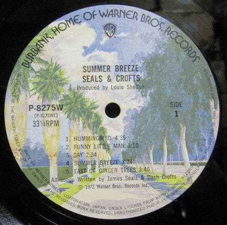 Release: Summer Breeze-Vinyl-Japan-1972-P-8275W-14614959