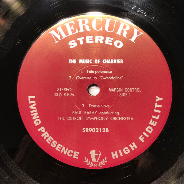 España / Danse Slave / Fête Polonaise / Suite Pastorale / Gwendoline Overture