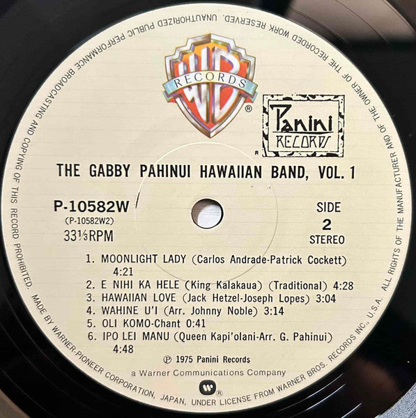 The Gabby Pahinui Hawaiian Band Vol. 1