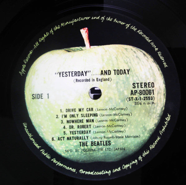 "Yesterday"...... And Today