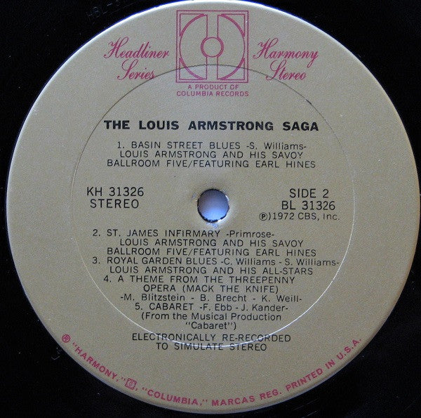 The Louis Armstrong Saga