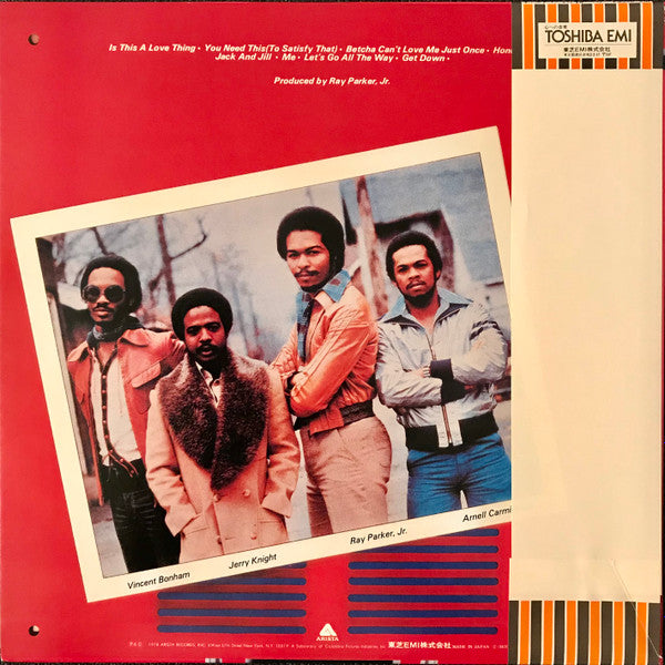 Release: Raydio-Vinyl-Japan-1978-IES-81054-11962789