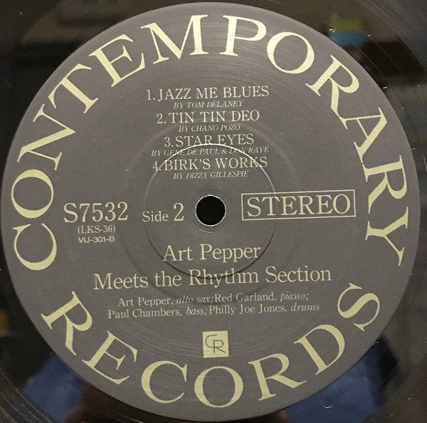 Art Pepper Meets The Rhythm Section