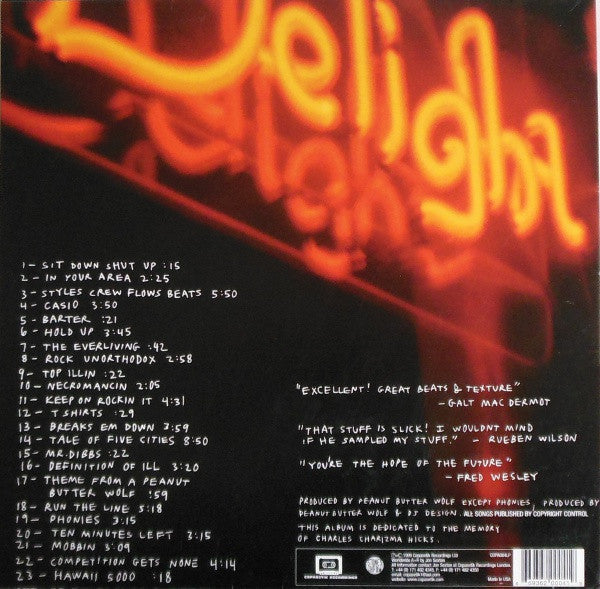 Release: My Vinyl Weighs A Ton-Vinyl-US-1999-COPA 004 LP-45698