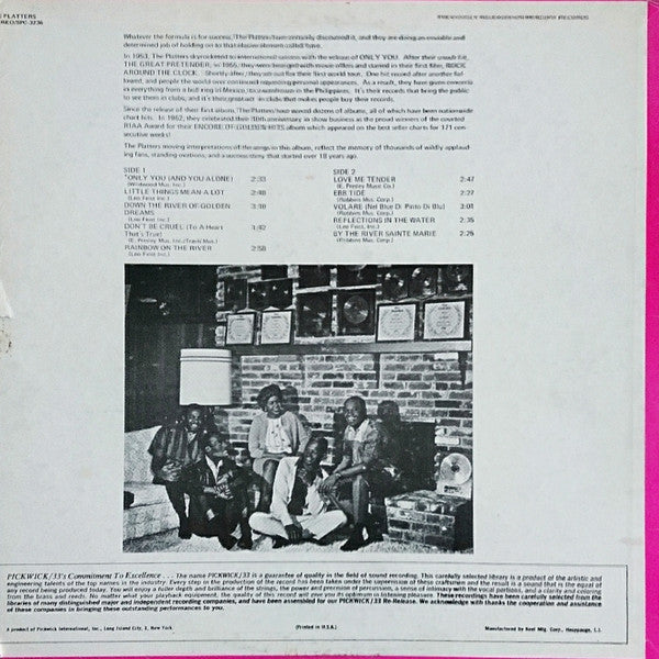 Master Release: Super Hits Of The Platters by The Platters