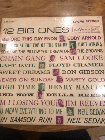 Release: 12 Big Ones-Vinyl-US-1960-LSP-2332-13957349