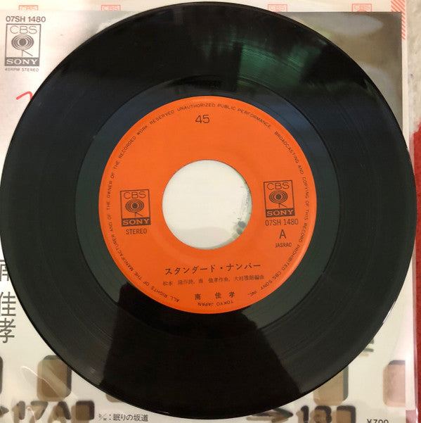 Release: Unknown Release-Vinyl-Japan-1984-07SH 1480-12132999