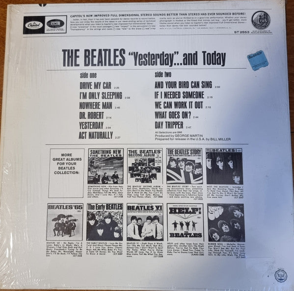 Release: Yesterday And Today-Vinyl-US-1969-ST 2553, ST-2553-18893929