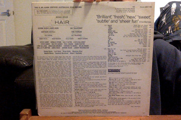 Release: Hair - The American Tribal Love-Rock Musical (The Original Broadway Cast Recording)-Vinyl-Australia-1969-LSO-1150-15277914