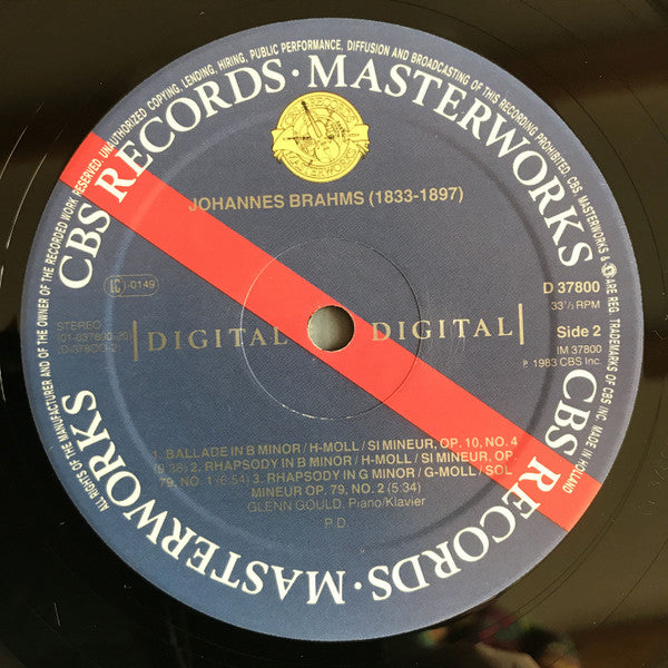 Ballades, Op.10, Rhapsodies, Op.79