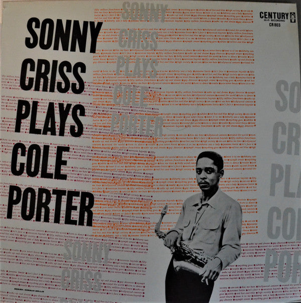Sonny Criss Plays Cole Porter