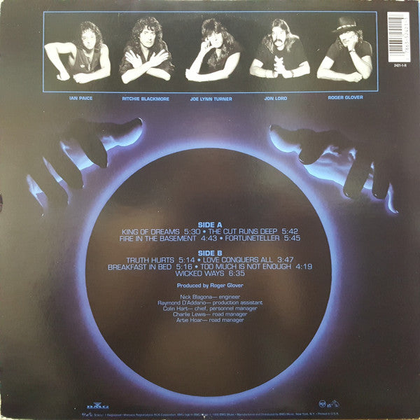 Release: Slaves And Masters-Vinyl-US-1990-2421-1-R-11440368