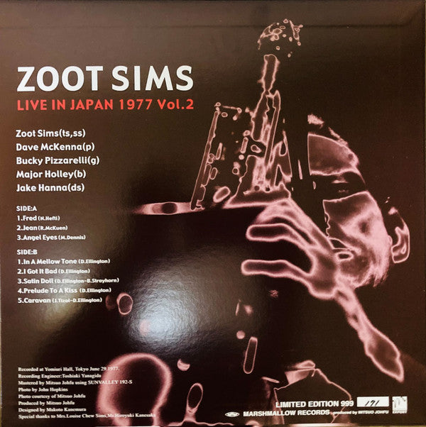 Release:  Live In Japan 1977 Vol. 2-Vinyl-Japan-2009-MMEX-134-24002489