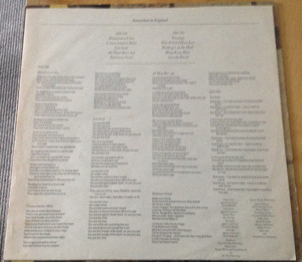 Somewhere In England