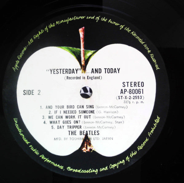 "Yesterday"...... And Today