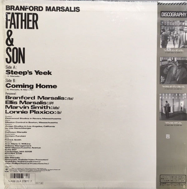 Master Release: Father & Son by Branford Marsalis