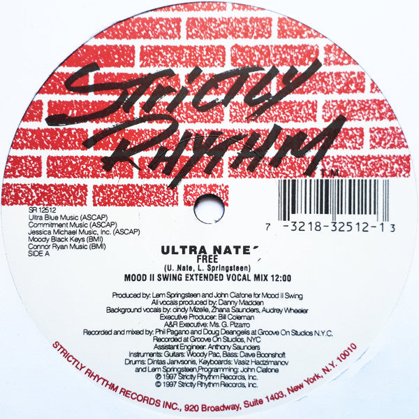 Master Release: Free (The Mood II Swing Mixes) by Ultra Naté