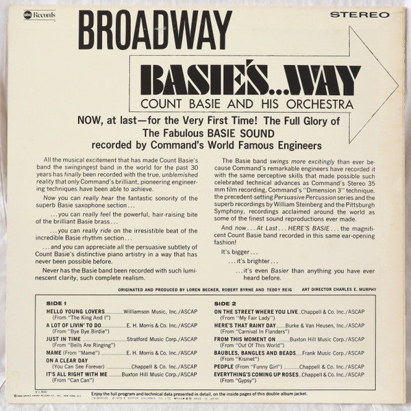 Release: Broadway Basie's...Way-Vinyl-Japan-1978-YW-8546-AB-15276007