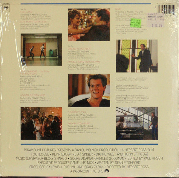 Release: Footloose (Original Motion Picture Soundtrack)-Vinyl-US-1984-JS 39242-15596230