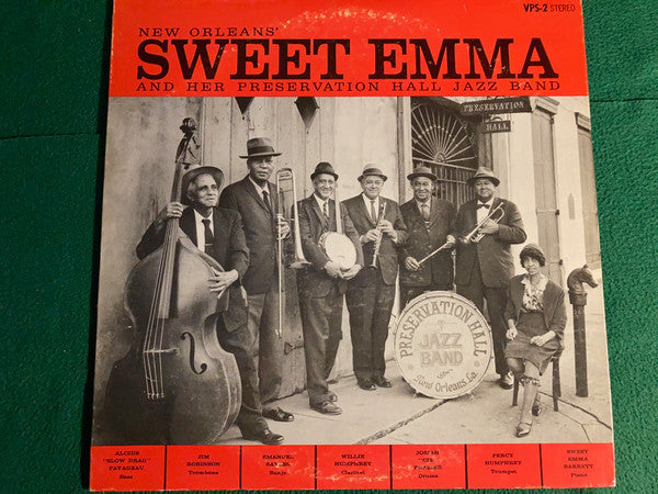 Release: New Orleans' Sweet Emma And Her Preservation Hall Jazz Band-Vinyl-US-1964-VPS-2-16130436