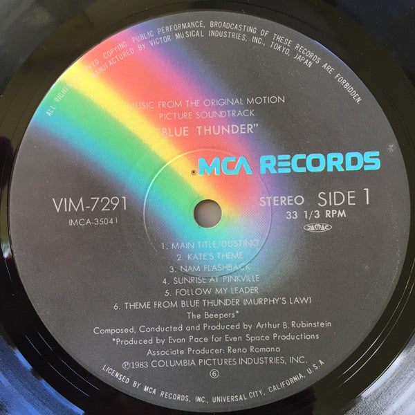 Blue Thunder (Music From The Original Motion Picture Soundtrack)