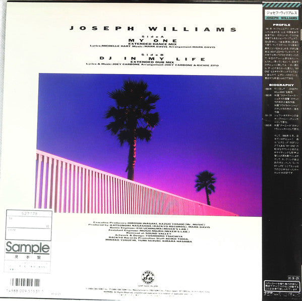 Release: My One / DJ In My Life-Vinyl-Japan-1986-12AP 3223 (RA)-14508628