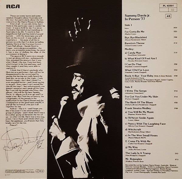 Release: In Person '77-Vinyl-Germany-1977-PL 40591-16927380