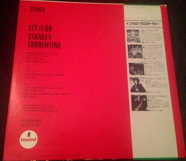 Master Release: Let It Go by Stanley Turrentine