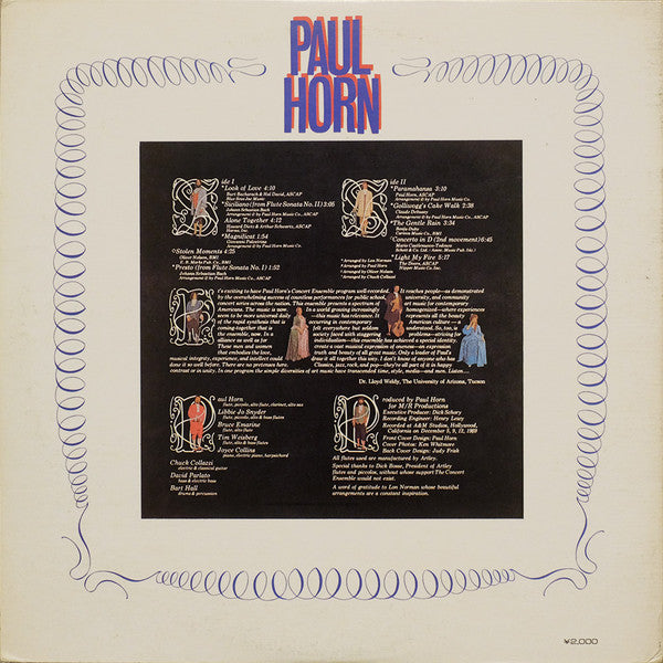 Paul Horn & The Concert Ensemble