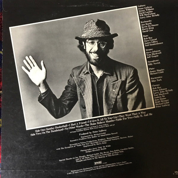 Master Release: On The Bandstand by Peter Gallway