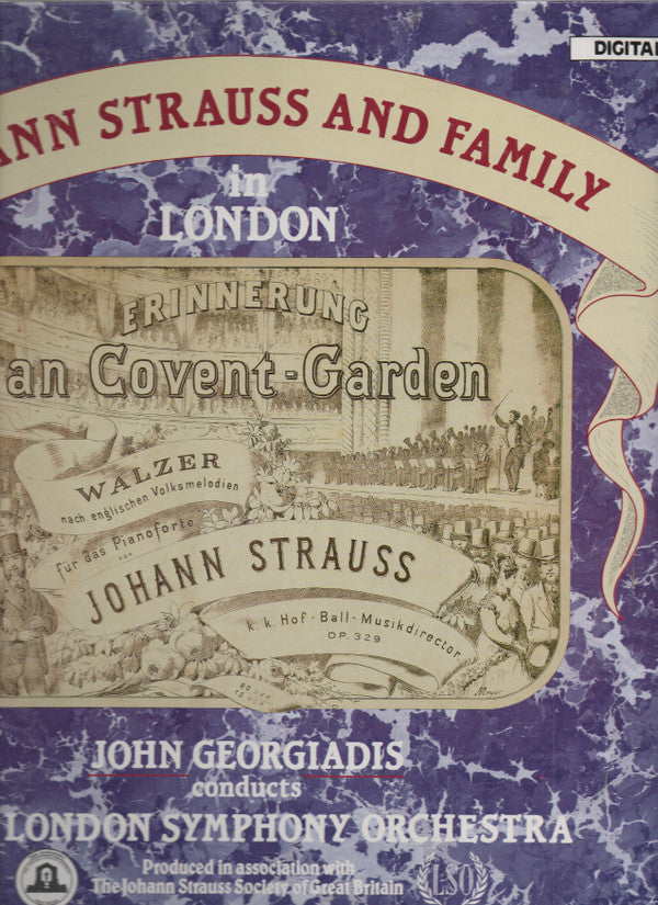Master Release: Johann Strauss And Family In London  by London Symphony Orchestra