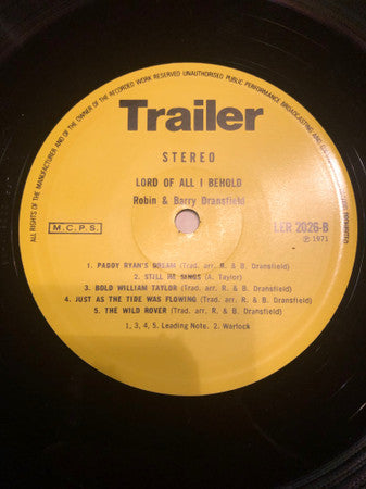 Lord Of All I Behold