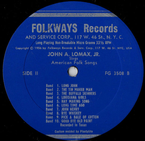 Sings American Folksongs